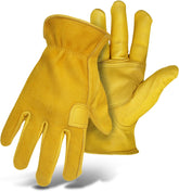 4086L GLOVE DEERSKIN UNLND GR